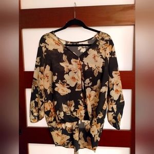 Floral West Kei blouse